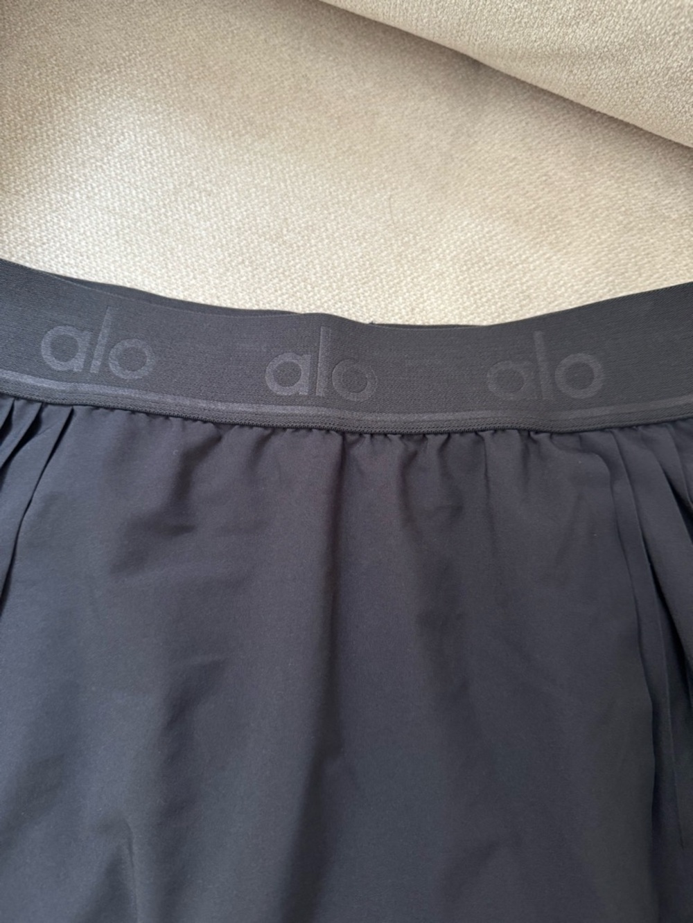ALO Yoga Black Pleated Athletic Skirt tennis skirt - Picture 4 of 5